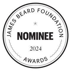 James Beard Foundation 2024 nominee seal